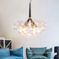 Transparent Glass Pendant Lamp Modern Lighting